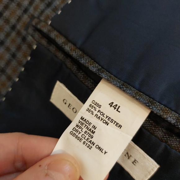 Geoffrey Beene blazer size 44L - Picture 4 of 5